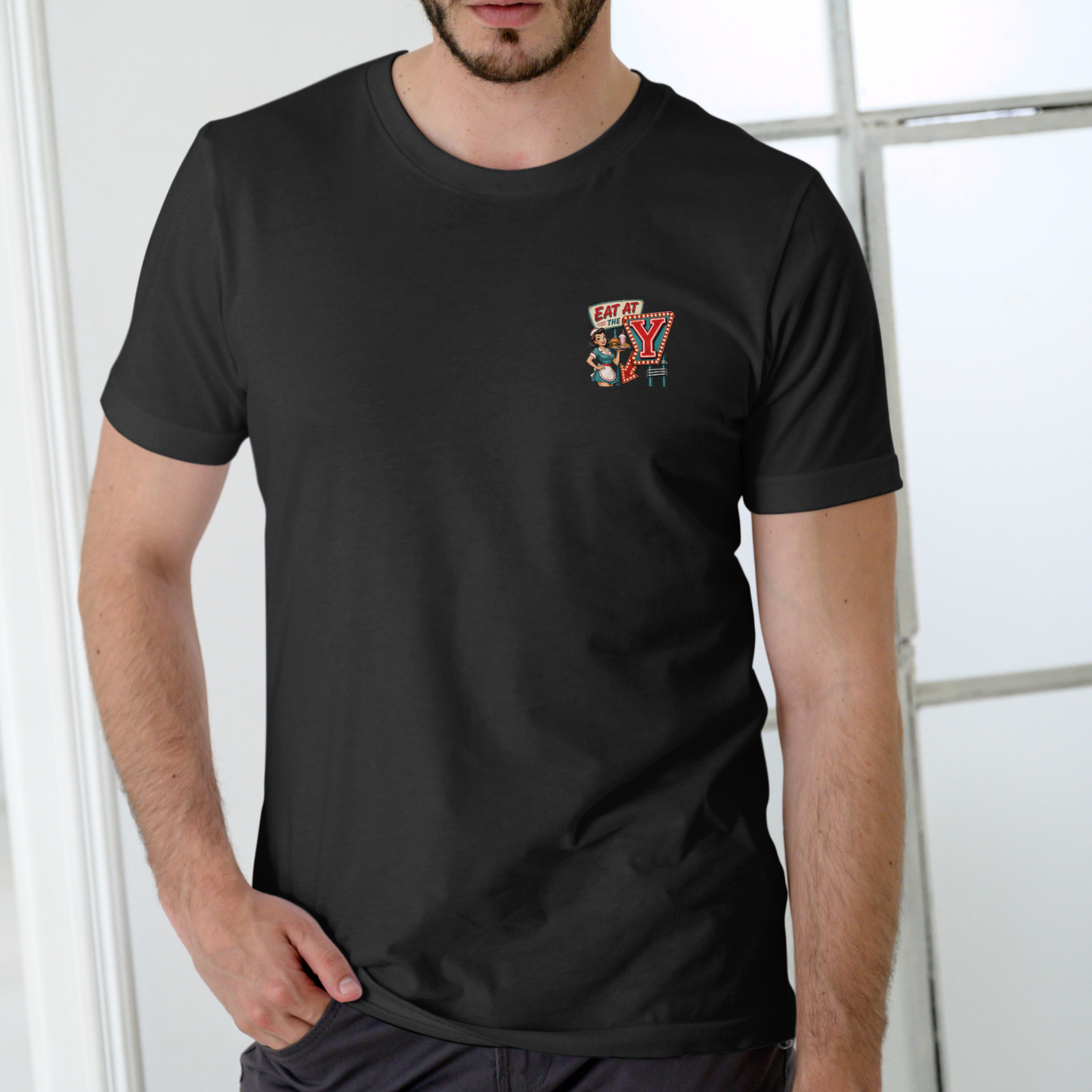 “The Y Restaurant” unisex cotton T-shirt