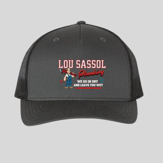 LOU SASSOL PLUMBING TRUCKER HAT