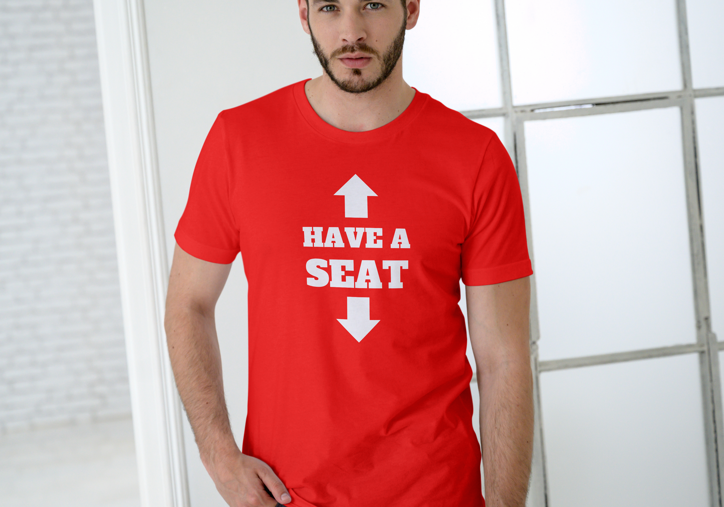 Have a Seat, T-SHIRT, UNISEX, COTTON