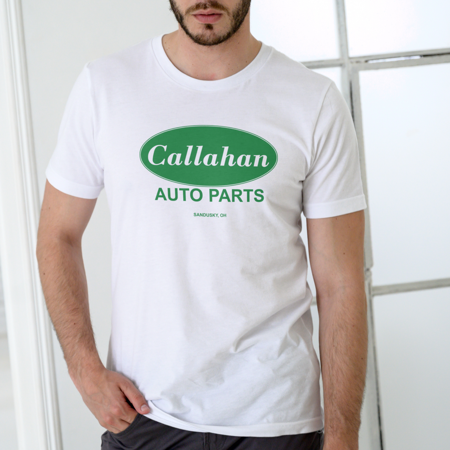 CALLAHAN AUTO PARTS, funny T Shirt, Unisex Cotton