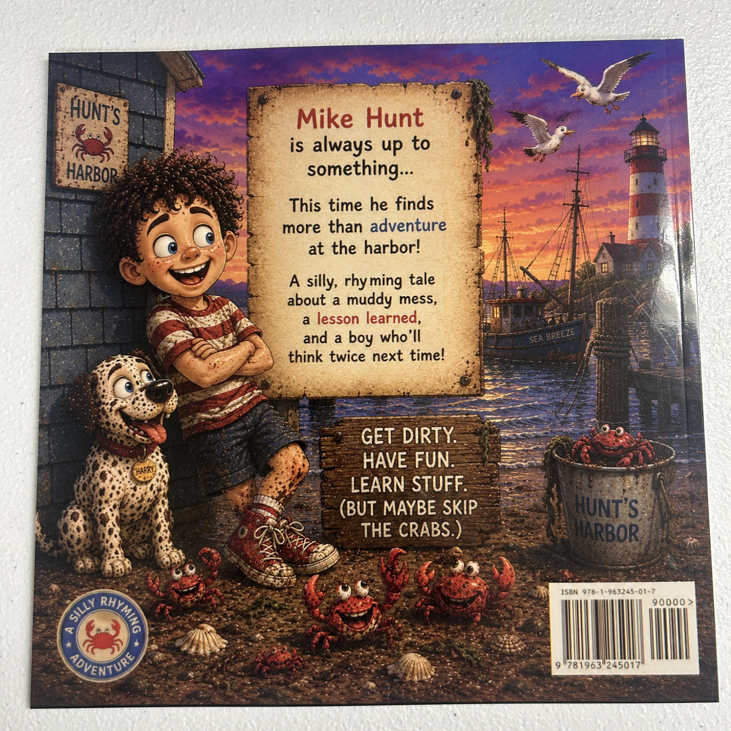 Mike Hunt gets dirty, An adult parody storybook for adults by Mike Frawley