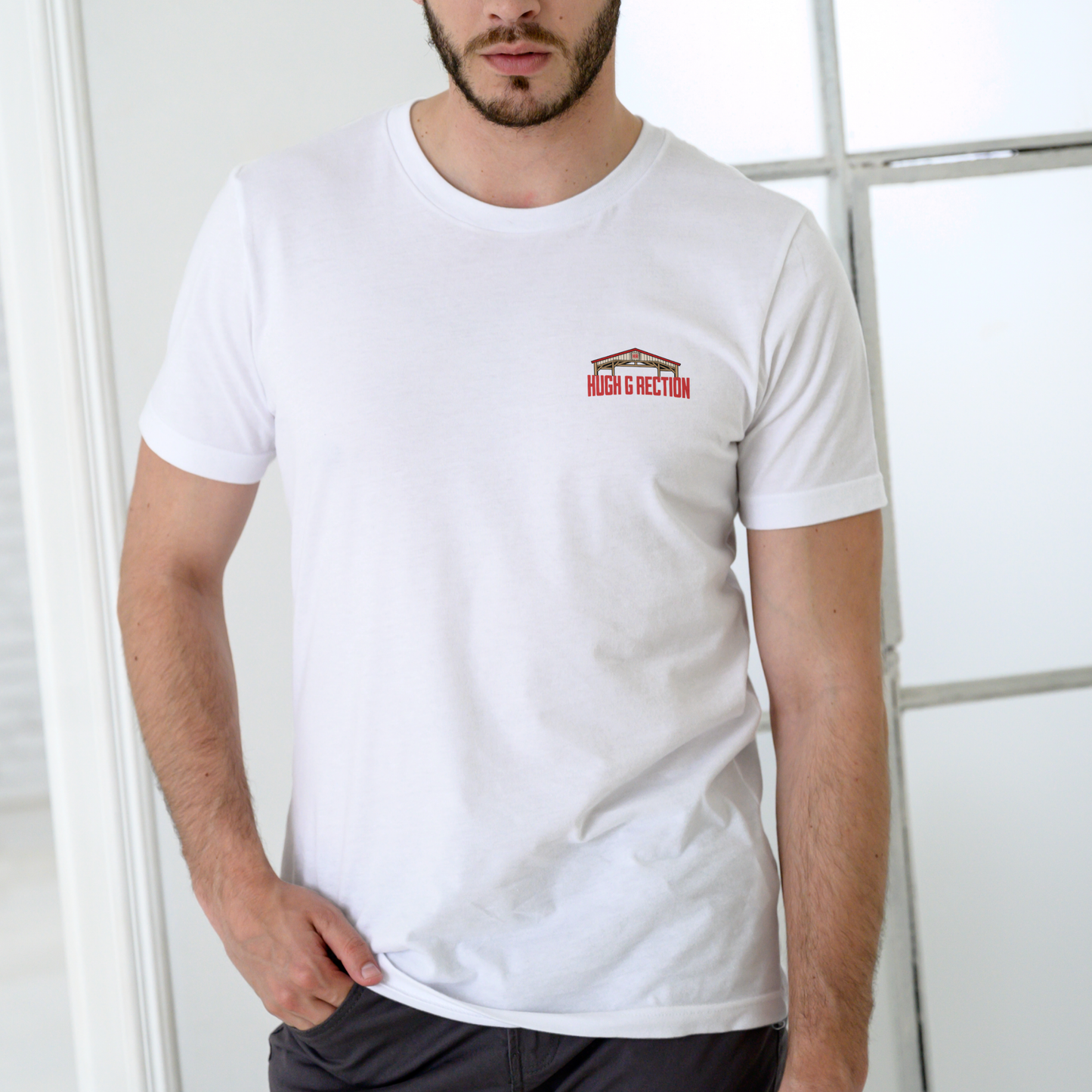 HUGH G RECTION POLE BARNS T-Shirt