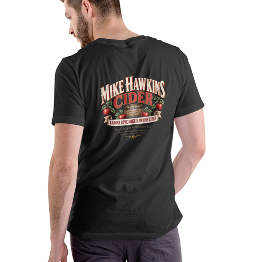 MIKE HAWKINS CIDER, T-SHIRT, UNISEX, COTTON