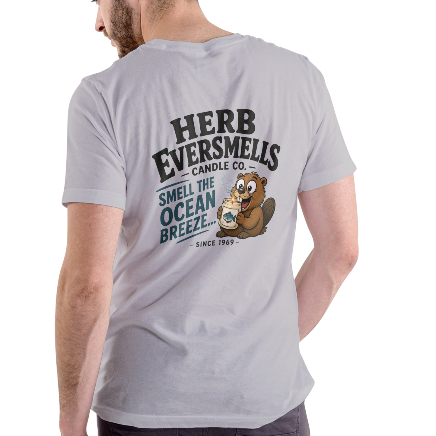 Herb Eversmells Candle Co. T Shirt, Unisex Cotton