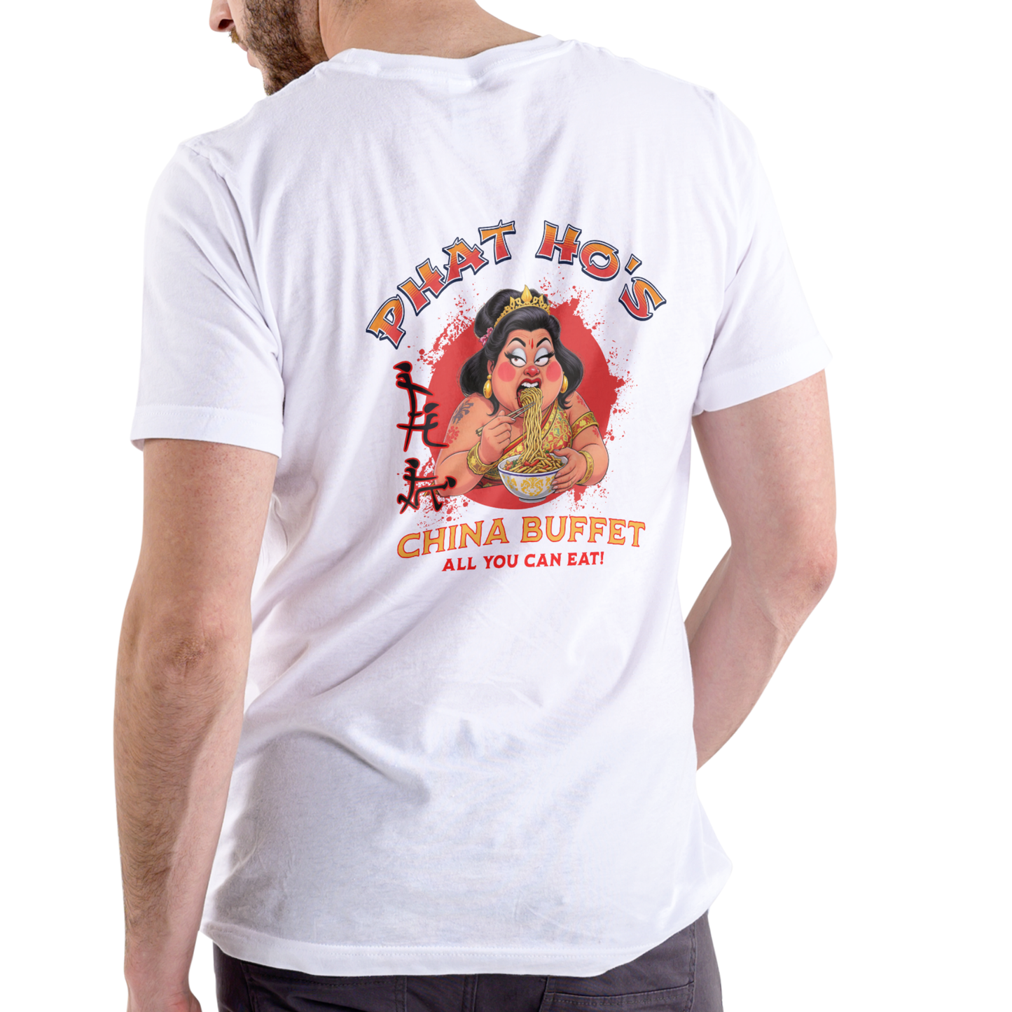 Phat Ho's China Buffet, Unisex Cotton T Shirt