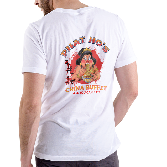 Phat Ho's China Buffet, Unisex Cotton T Shirt