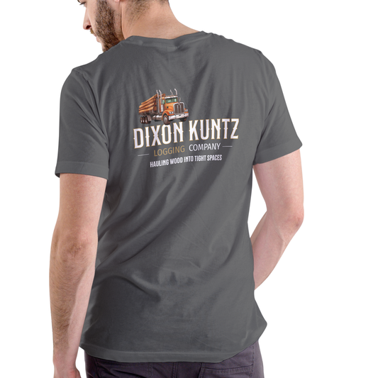 DIXON KUNTZ LOGGING COMPANY, Funny name shirt, Unisex Cotton