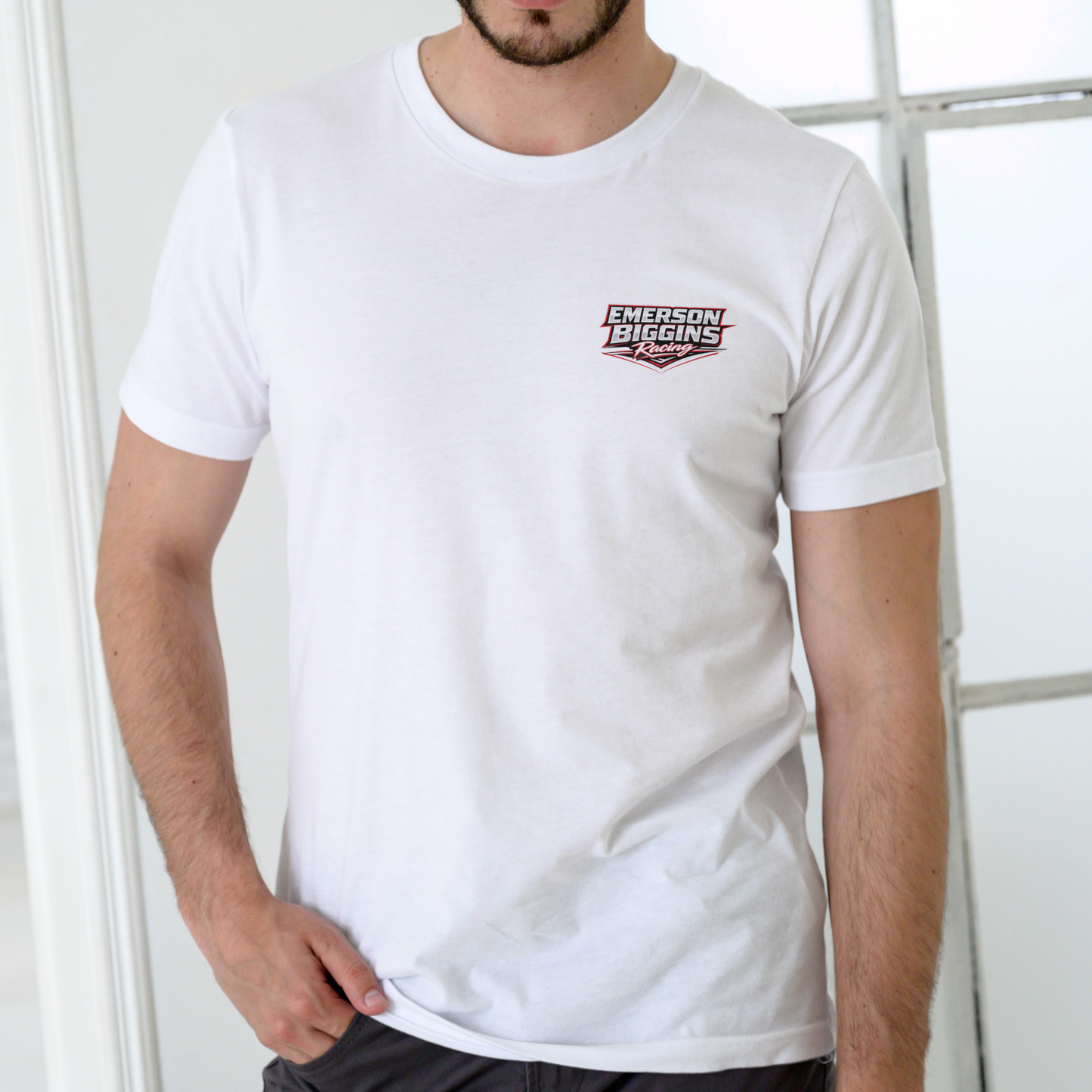 EMERSON BIGGINS RACING Dragster T-Shirt – Unisex Cotton Racing Tee