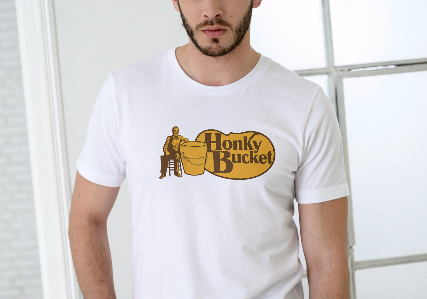 Honky Bucket, T-SHIRT, UNISEX, COTTON