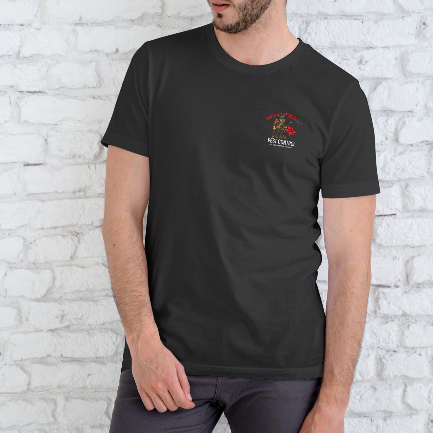 Dixon B Tweenerbutt Pest Control funny T Shirt, Unisex Cotton