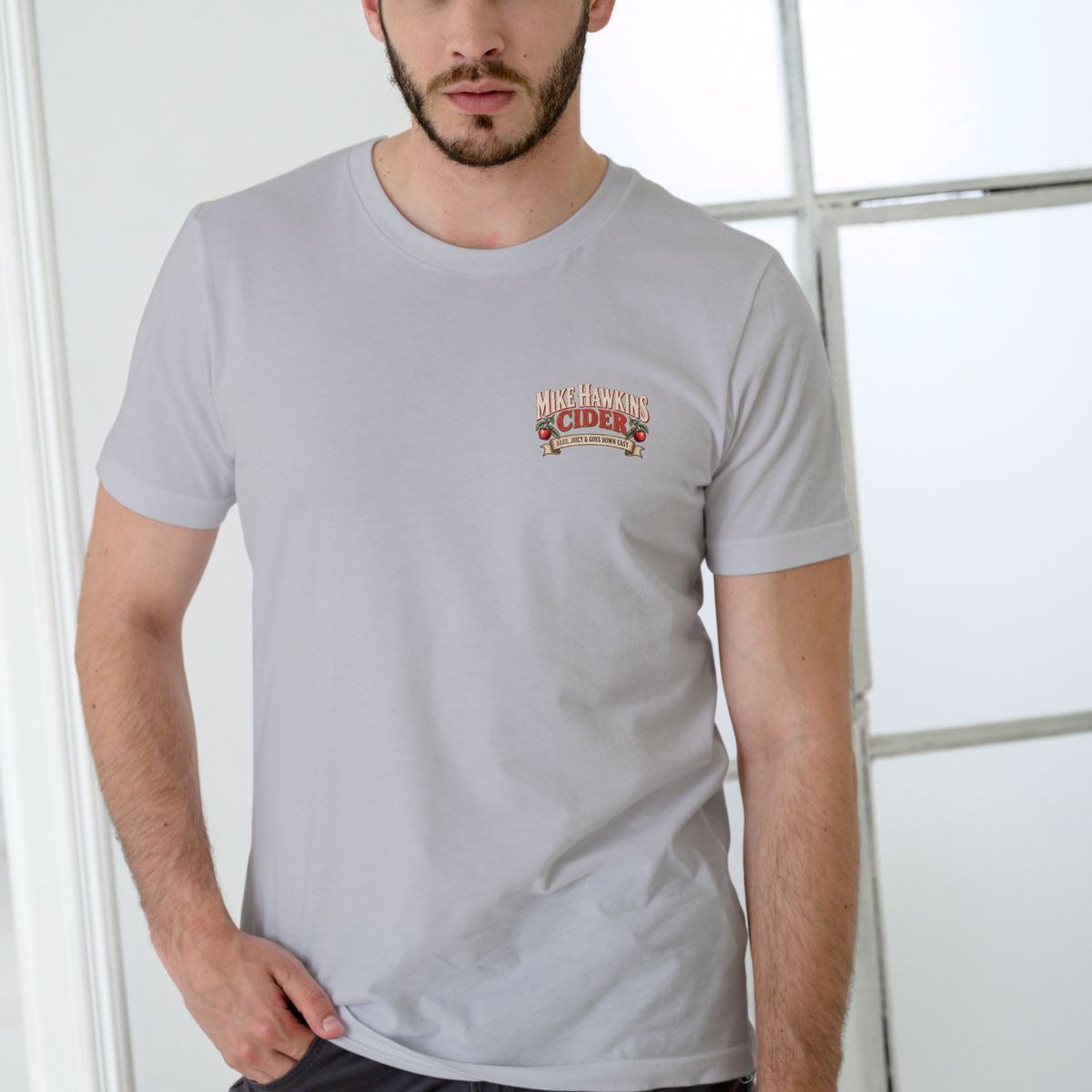 MIKE HAWKINS CIDER, T-SHIRT, UNISEX, COTTON