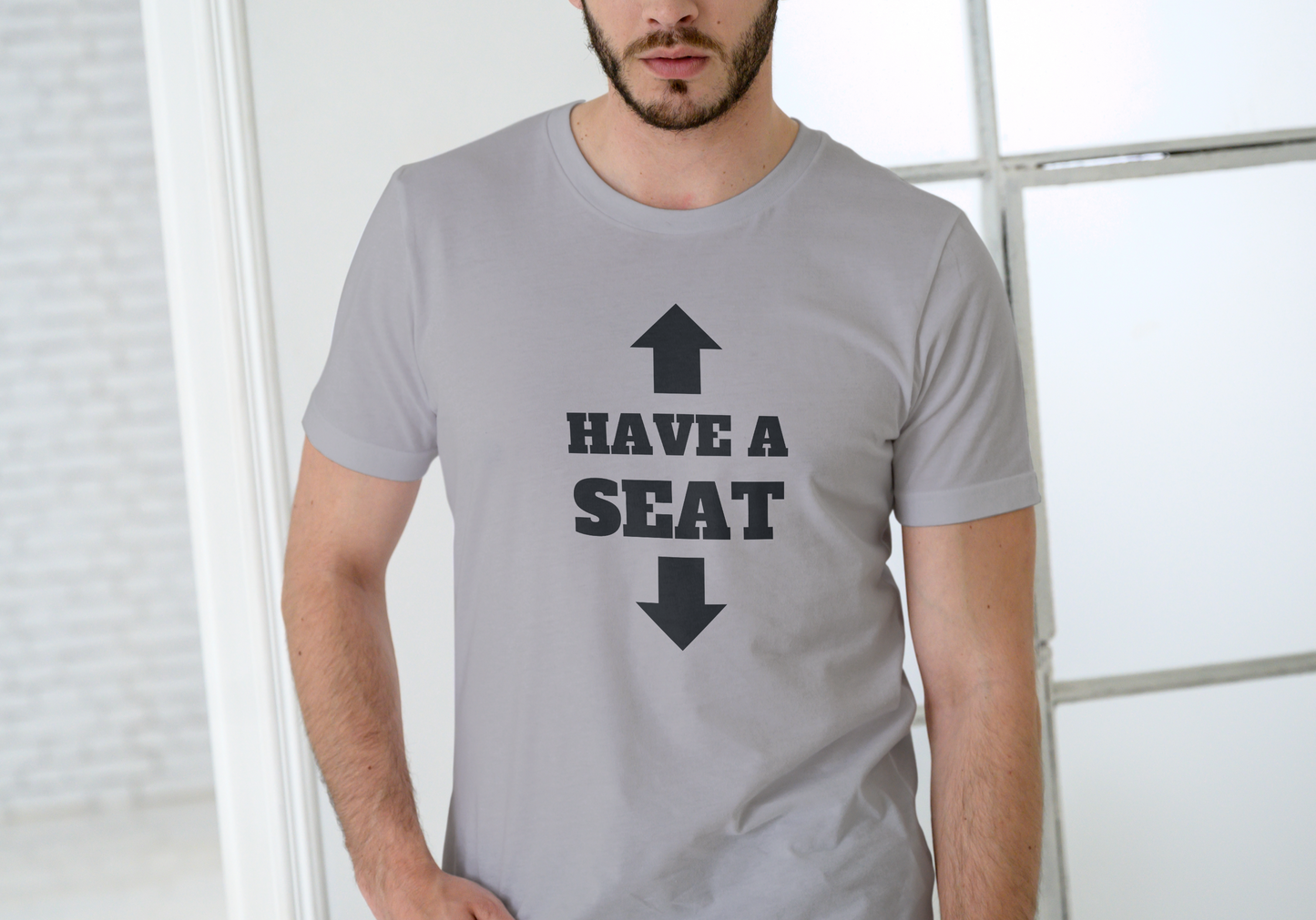 Have a Seat, T-SHIRT, UNISEX, COTTON