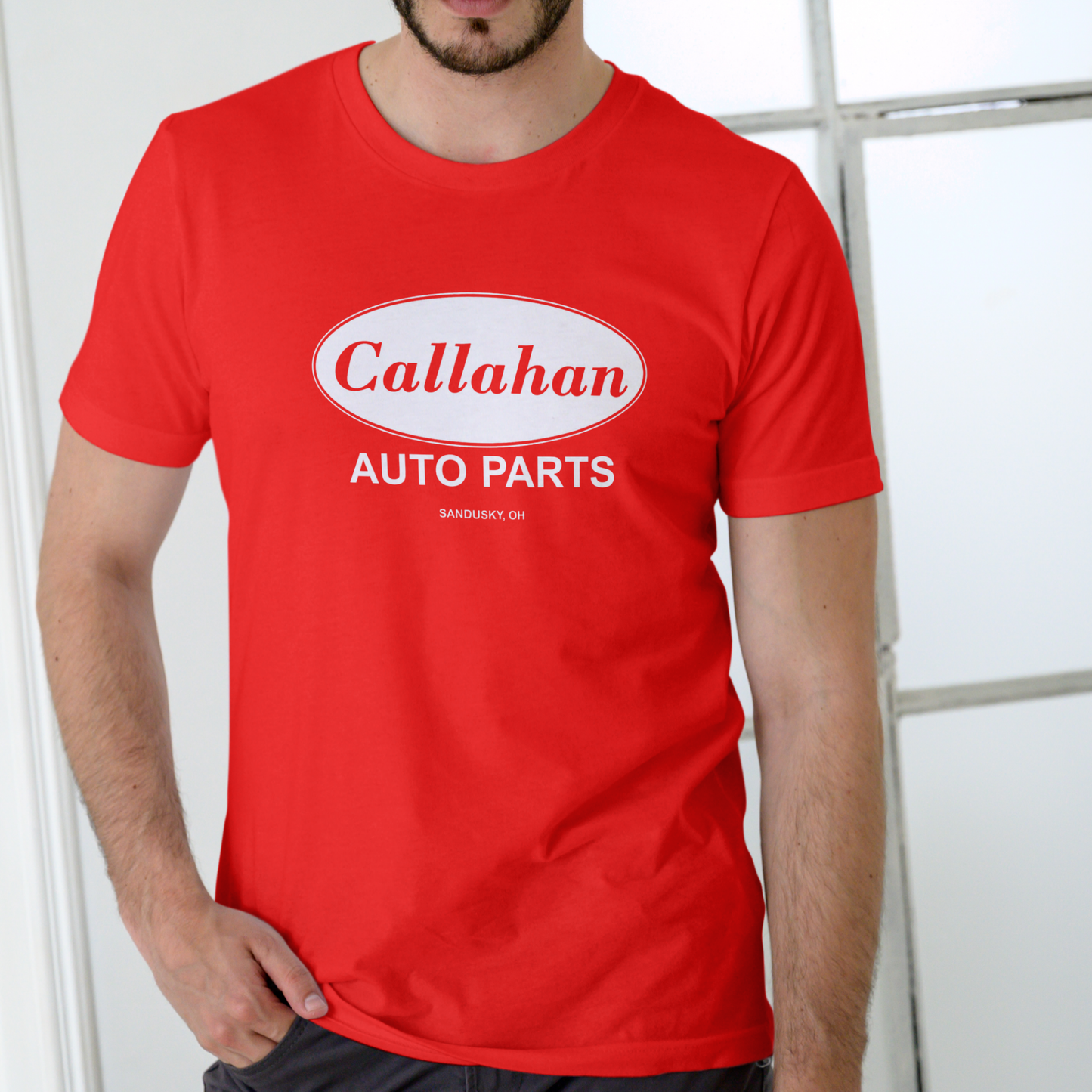CALLAHAN AUTO PARTS, funny T Shirt, Unisex Cotton