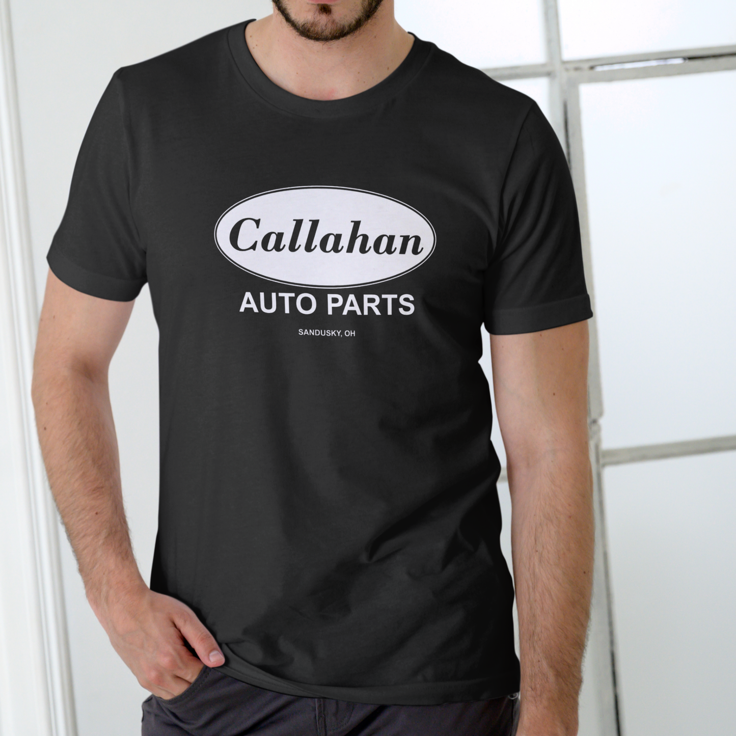 CALLAHAN AUTO PARTS, funny T Shirt, Unisex Cotton
