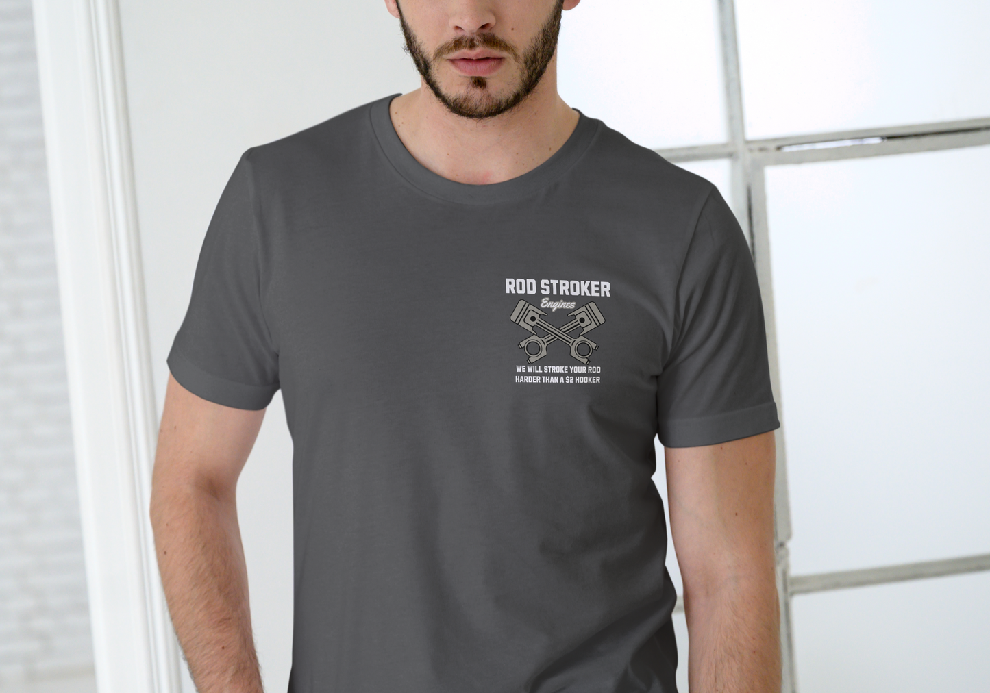 Rod Stroker, T-SHIRT, UNISEX, COTTON
