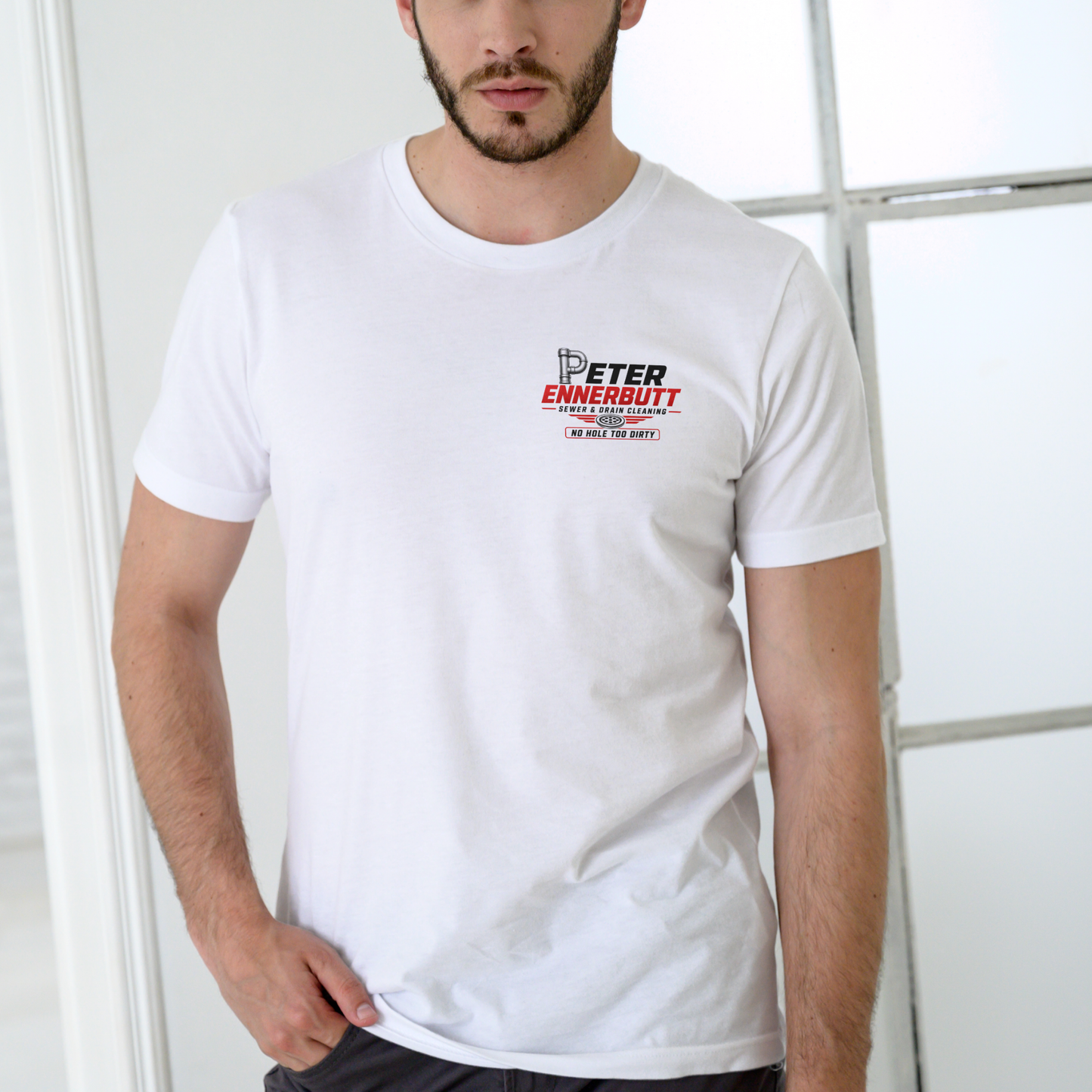 Peter Ennerbutt Sewer and Drain Cleaning Funny T-Shirt