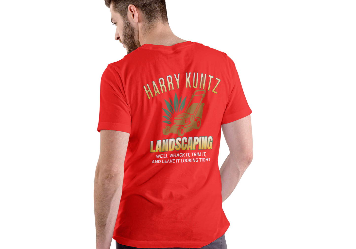 Harry Kuntz Landscaping, T-SHIRT, UNISEX, COTTON