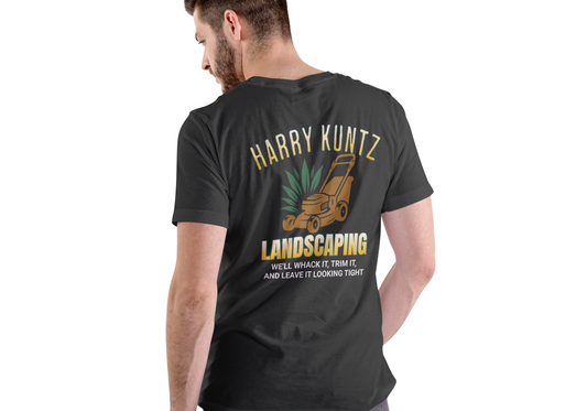 Harry Kuntz Landscaping, T-SHIRT, UNISEX, COTTON
