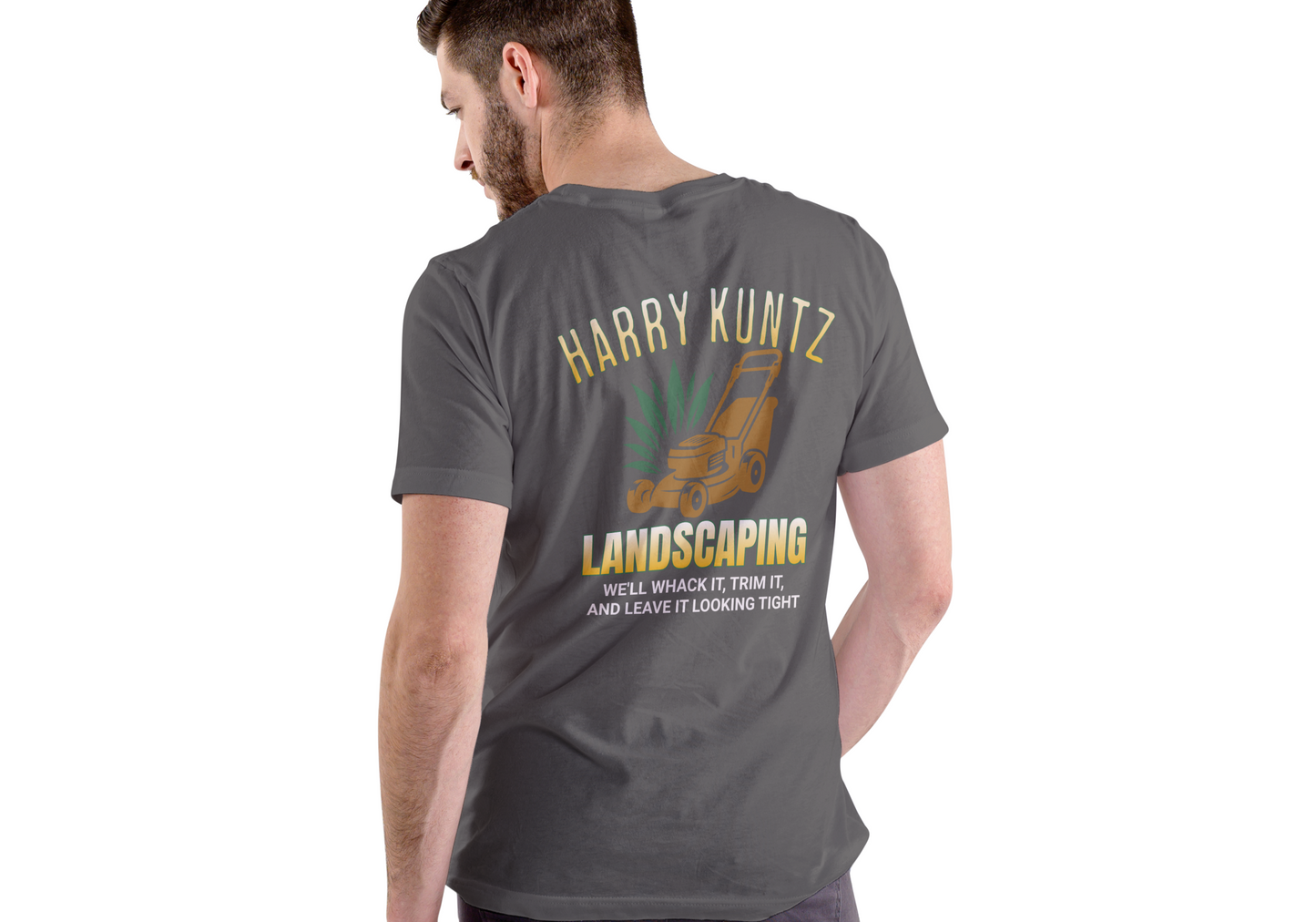 Harry Kuntz Landscaping, T-SHIRT, UNISEX, COTTON