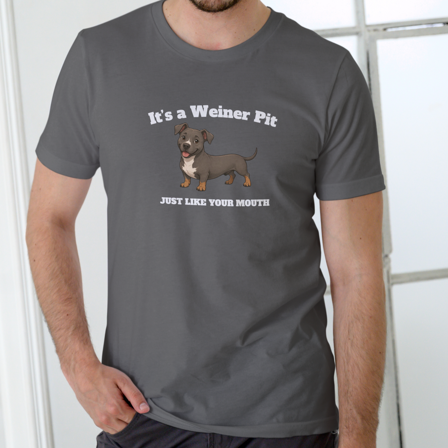 It"s A Weiner Pit T Shirt, Unisex Cotton