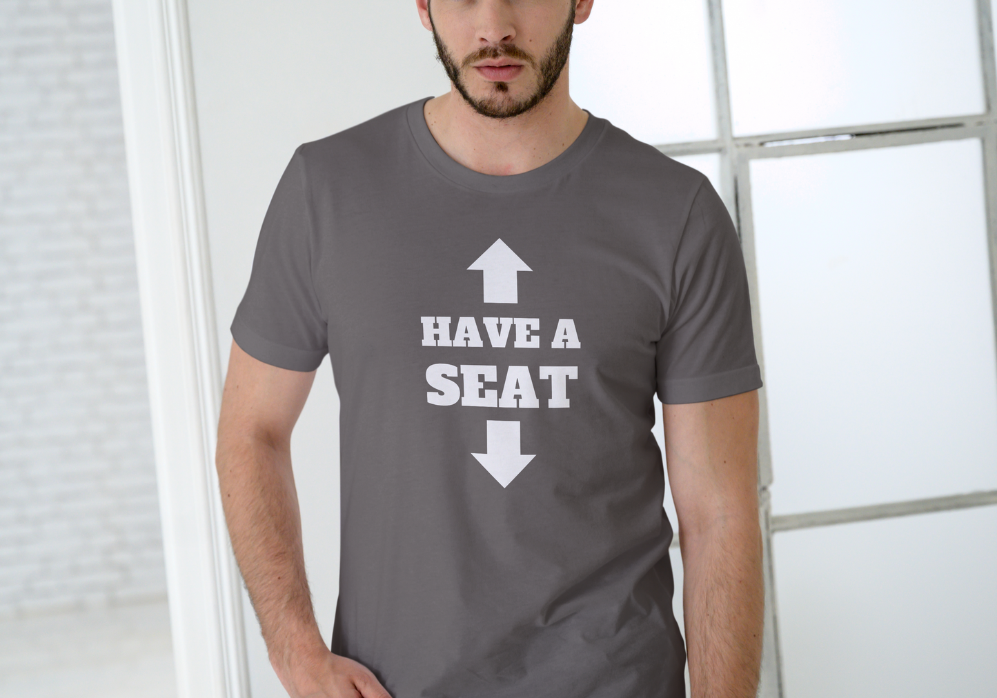 Have a Seat, T-SHIRT, UNISEX, COTTON