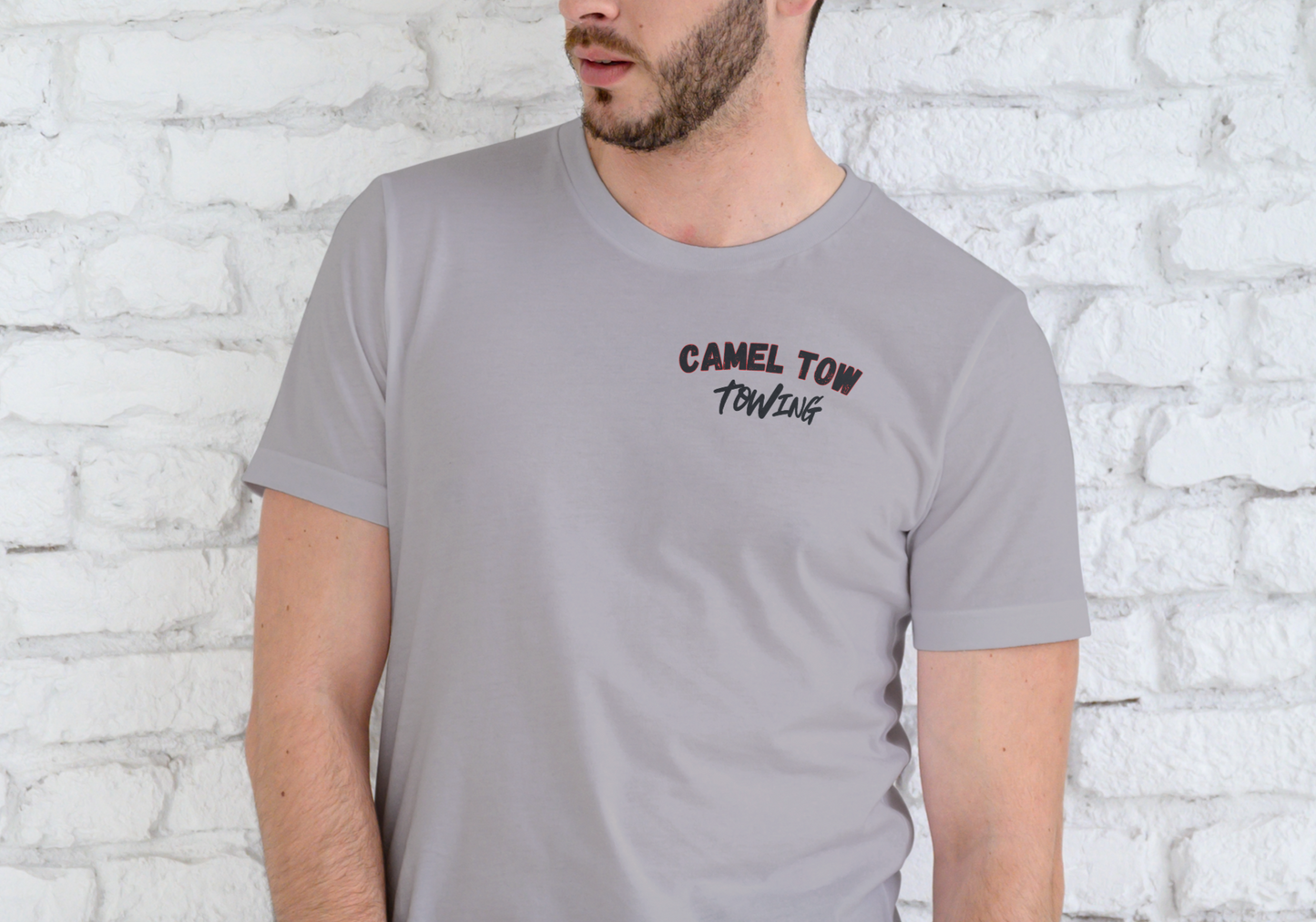CAMEL TOW TOWING, T-SHIRT, UNISEX, COTTON