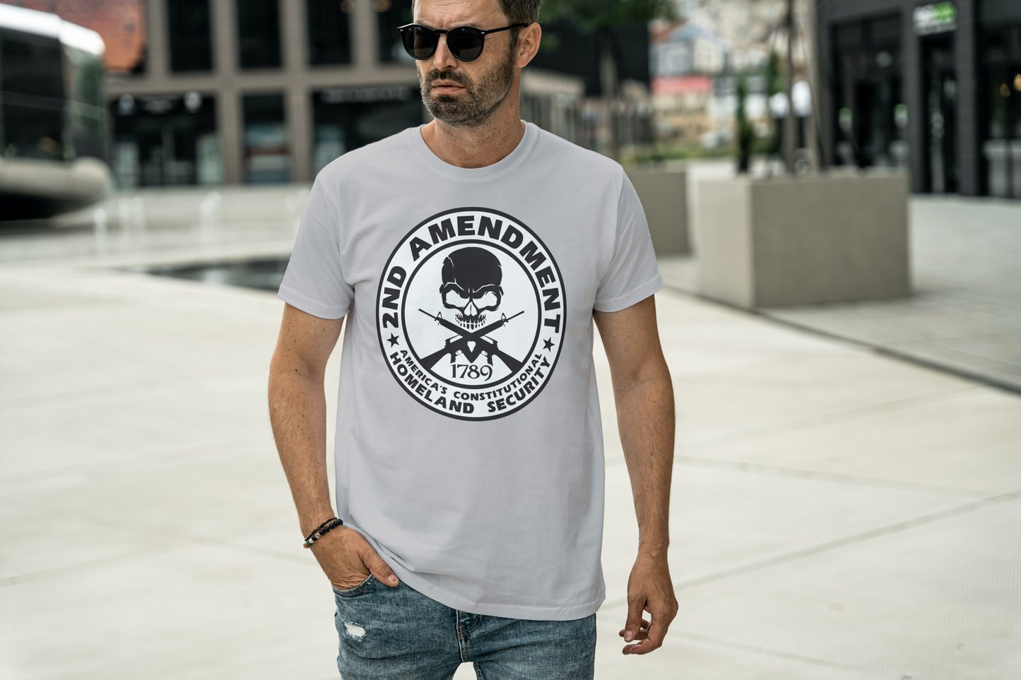 Short sleeve shirt. 2nd Amendment.