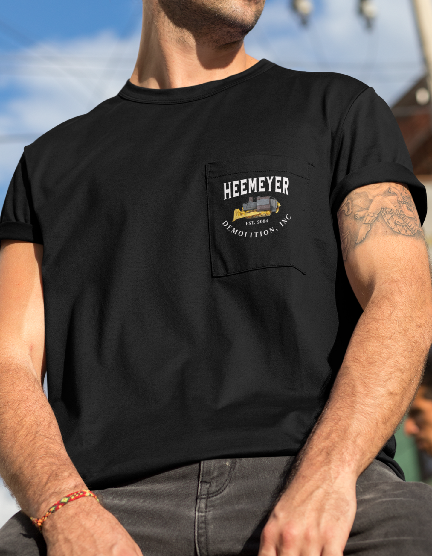 POCKET T SHIRT HEEMEYER DEMOLITION