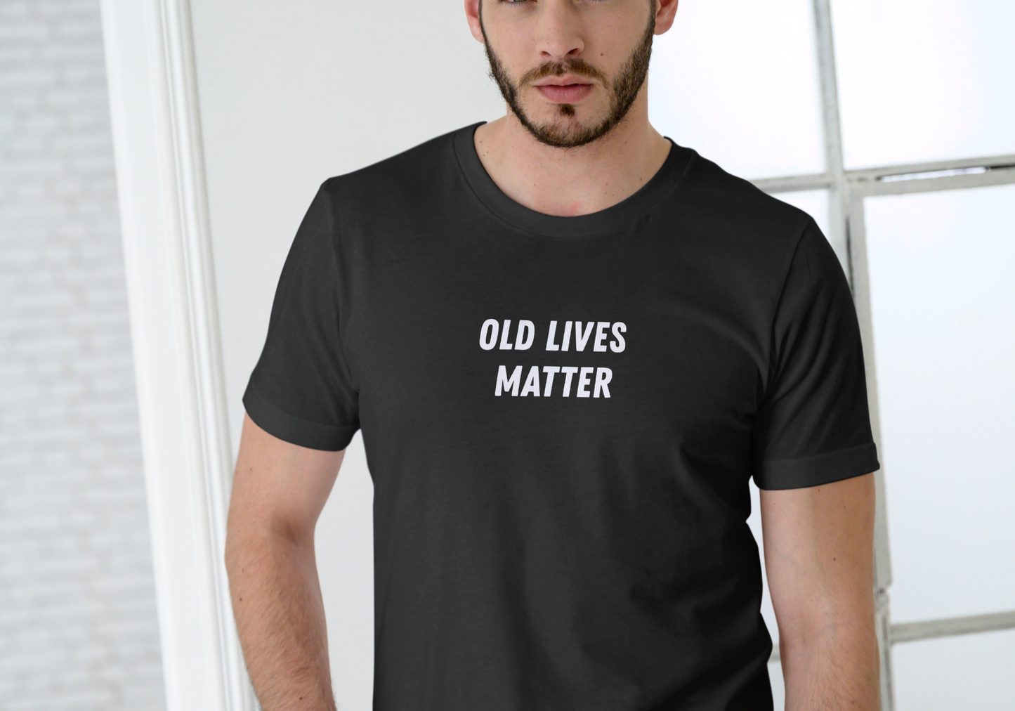 OLD LIVES MATTER, T-SHIRT, UNISEX, COTTON