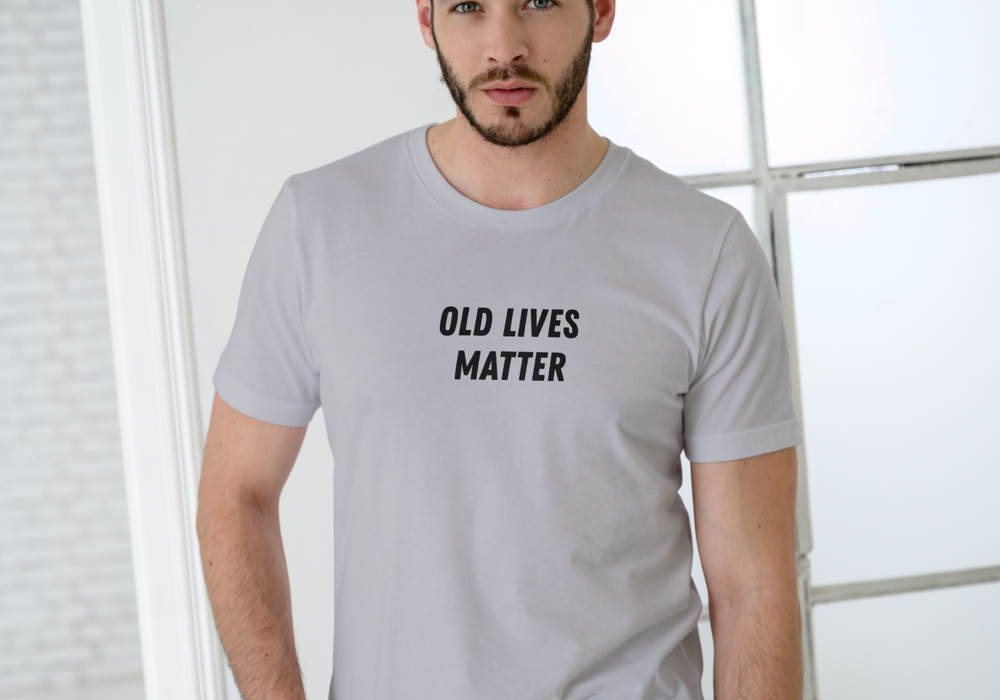 OLD LIVES MATTER, T-SHIRT, UNISEX, COTTON