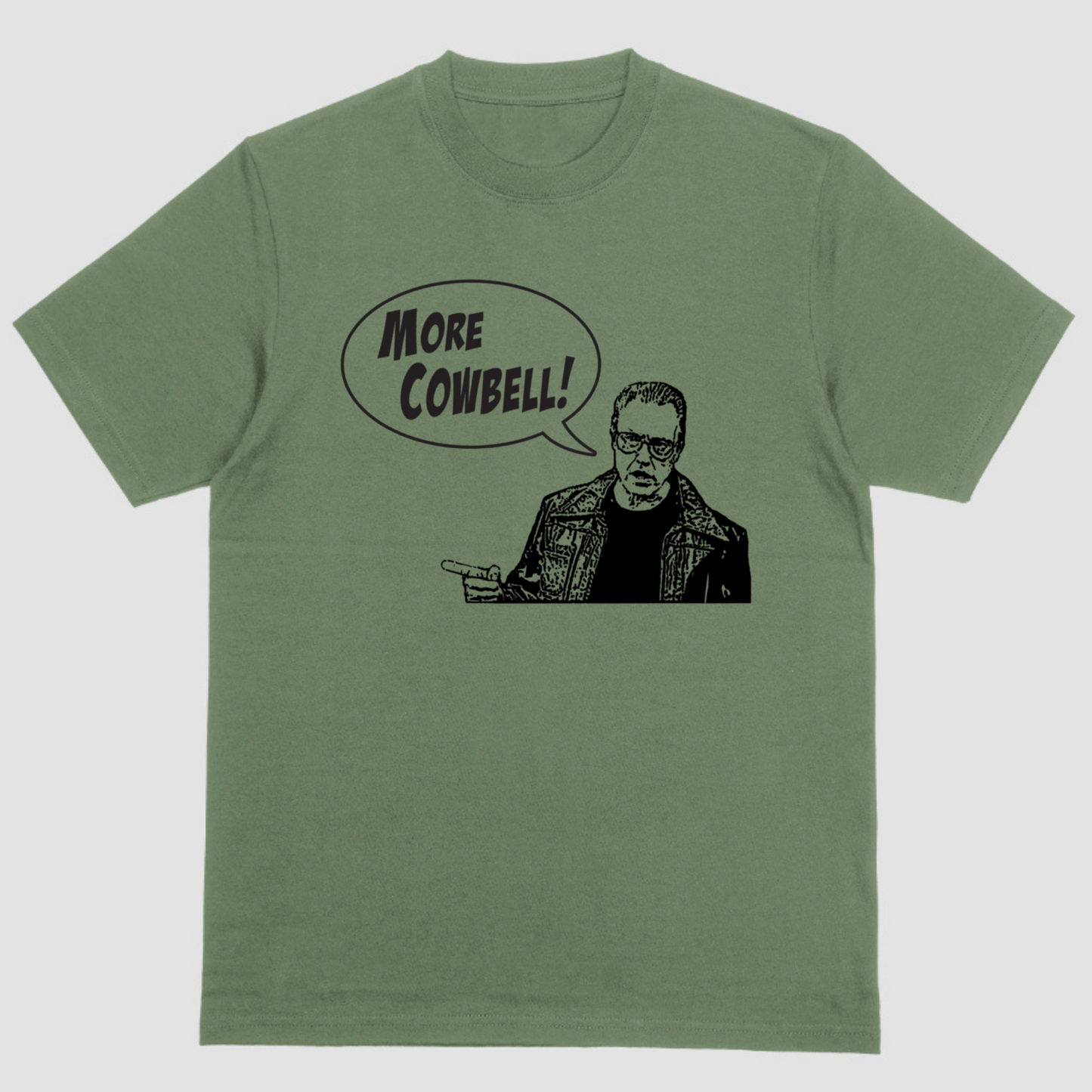 Short sleeve shirt, MORE COWBELL
