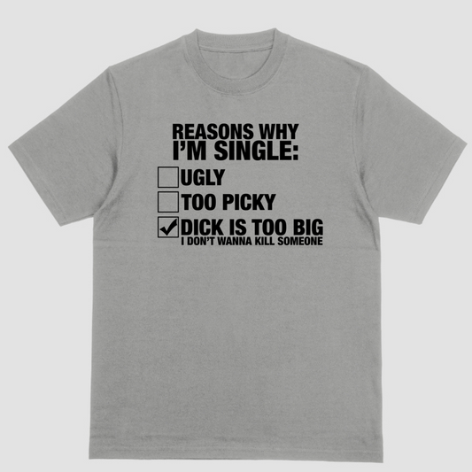 Reasons why Im single short sleeve shirt
