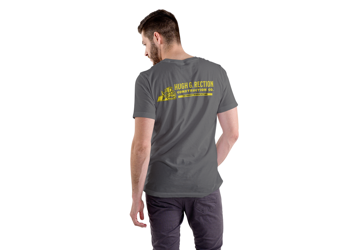 Hugh G. Rection Construction Co., T-SHIRT, UNISEX, COTTON