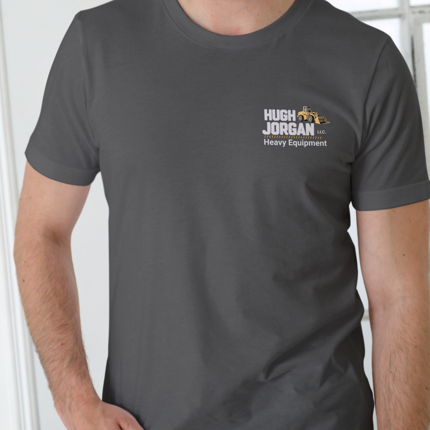 Hugh Jorgan Heavy Equipment, We haul loads with the biggest equipment funny T Shirt