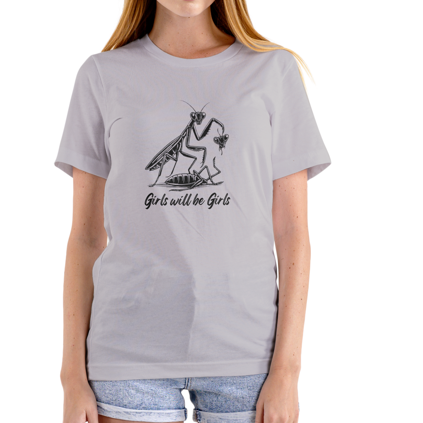 GIRLS WILL BE GIRLS – Funny T-Shirt (Unisex Cotton)