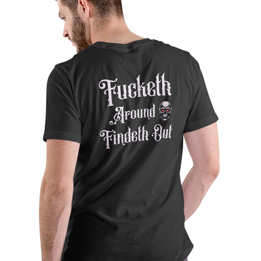 F'eth around Findeth Out Short sleeve shirt