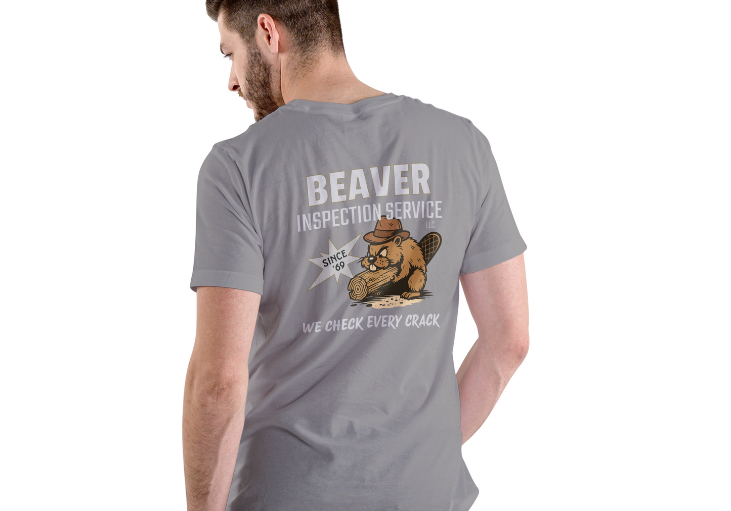 Beaver Inspection Service, T-SHIRT, UNISEX, COTTON