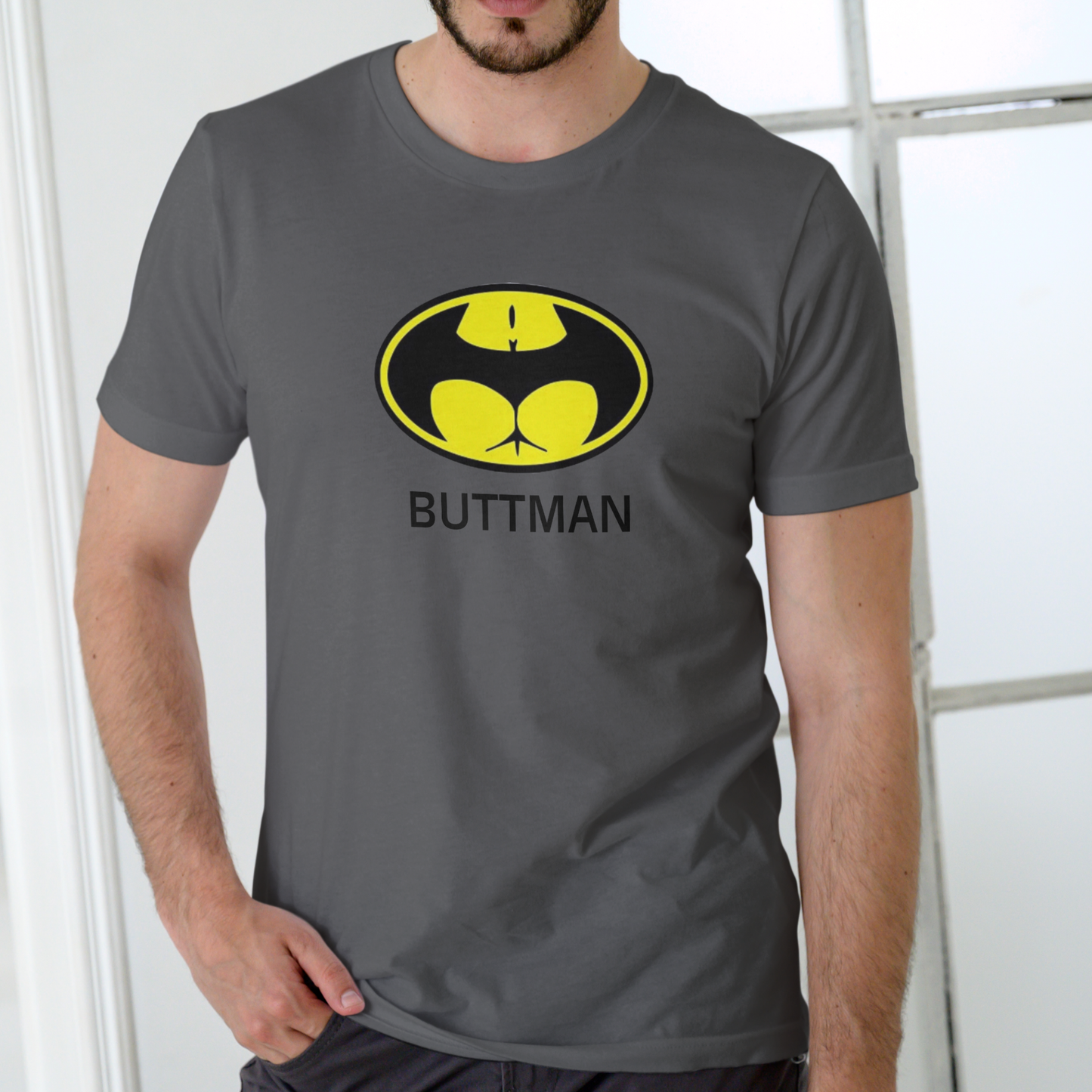 BUTTMAN – Funny Graphic T-Shirt | Unisex Cotton Tee
