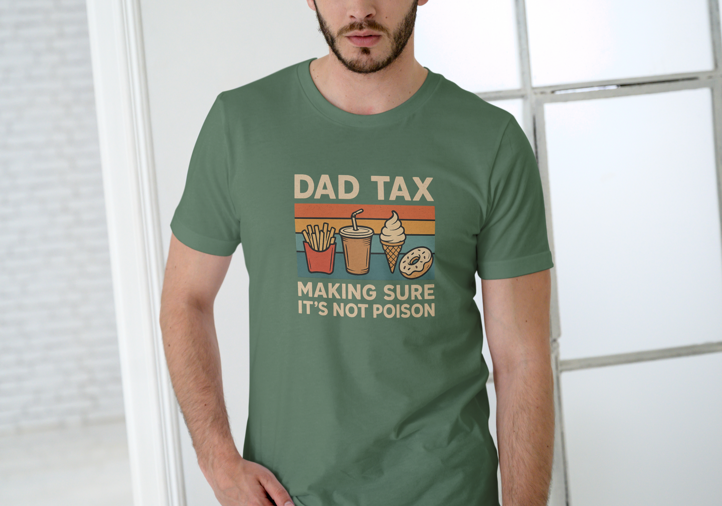 Dad Tax , T-SHIRT, UNISEX, COTTON