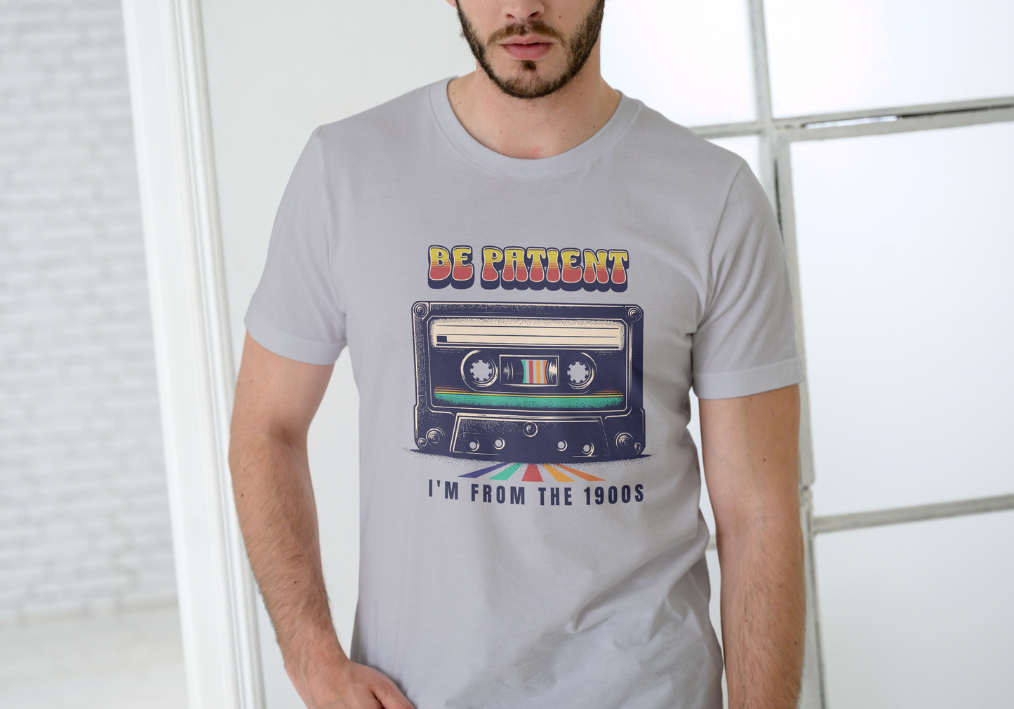 Be Patient I'm From the 1900's, T-SHIRT, UNISEX, COTTON