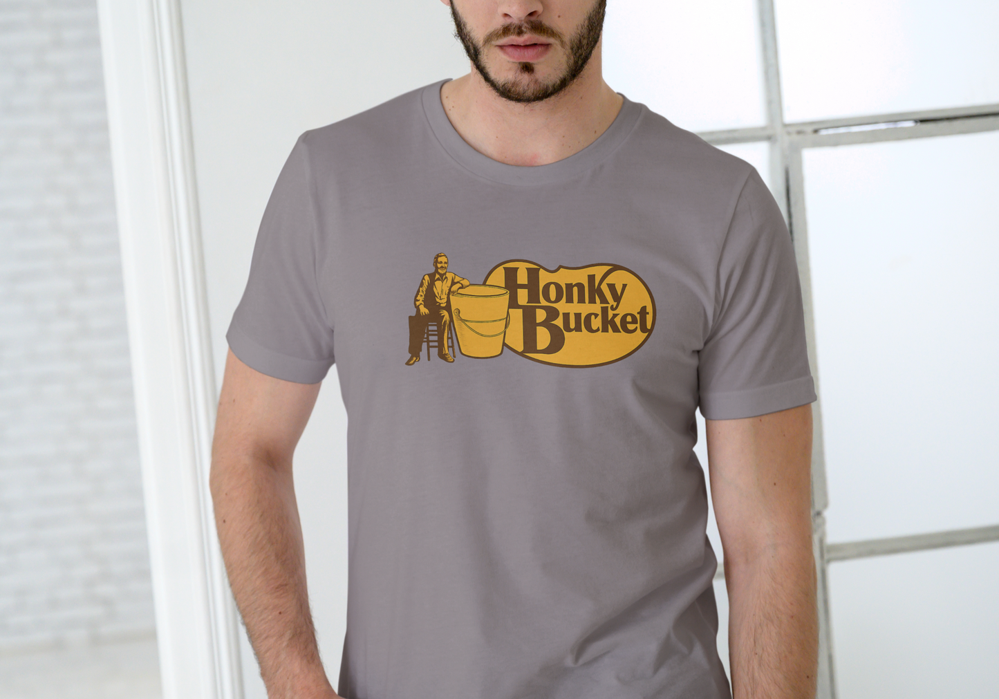 Honky Bucket, T-SHIRT, UNISEX, COTTON