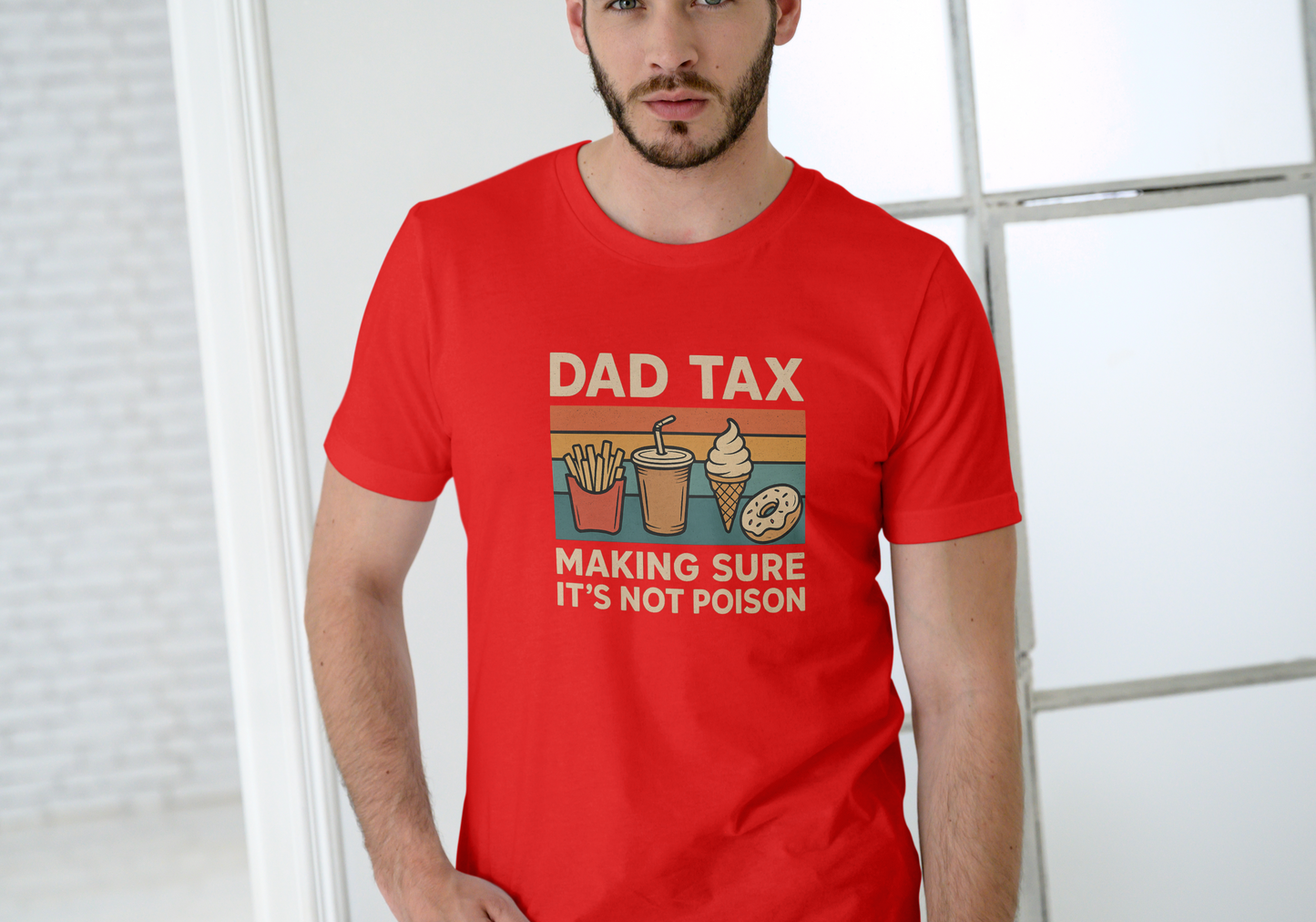 Dad Tax , T-SHIRT, UNISEX, COTTON