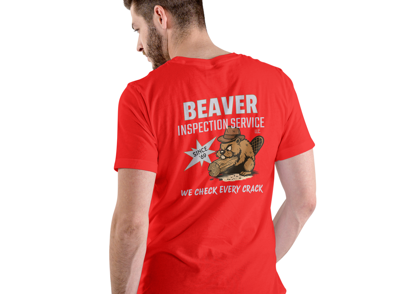 Beaver Inspection Service, T-SHIRT, UNISEX, COTTON