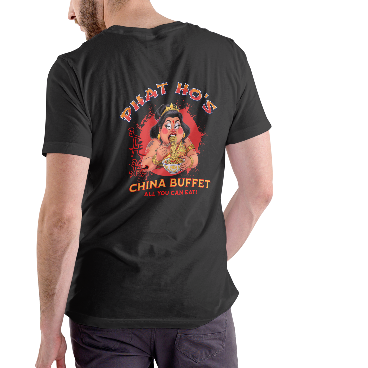 Phat Ho's China Buffet, Unisex Cotton T Shirt