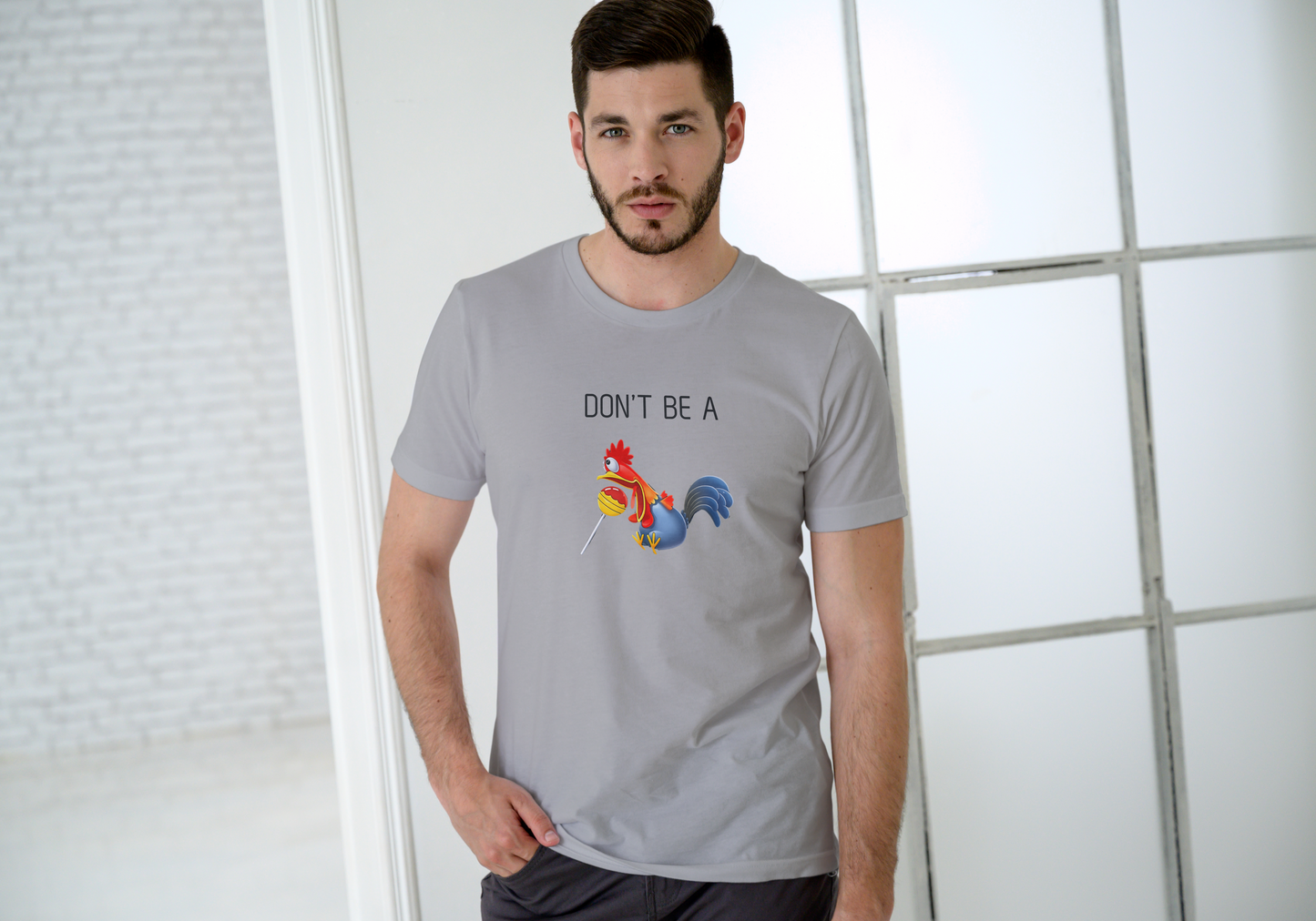 DON'T BE A CHICKEN SUCKER Funny T shirt, Unisex Cotton