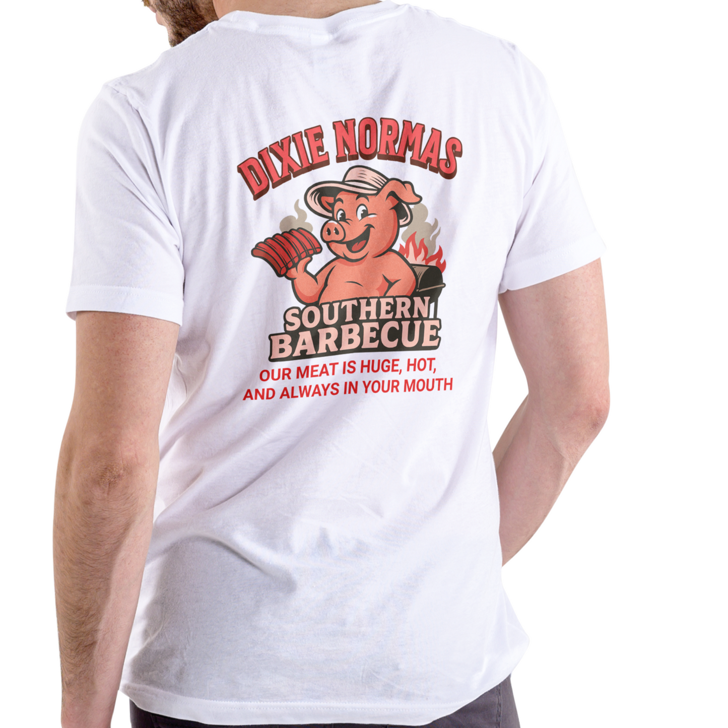 DIXIE NORMAS SOUTHERN BARBECUE T Shirt, Unisex, Cotton