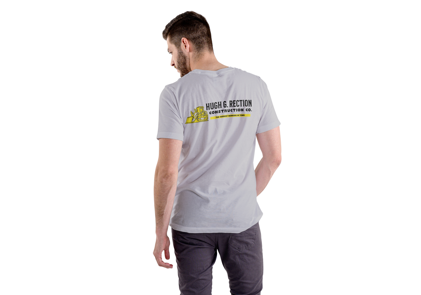 Hugh G. Rection Construction Co., T-SHIRT, UNISEX, COTTON