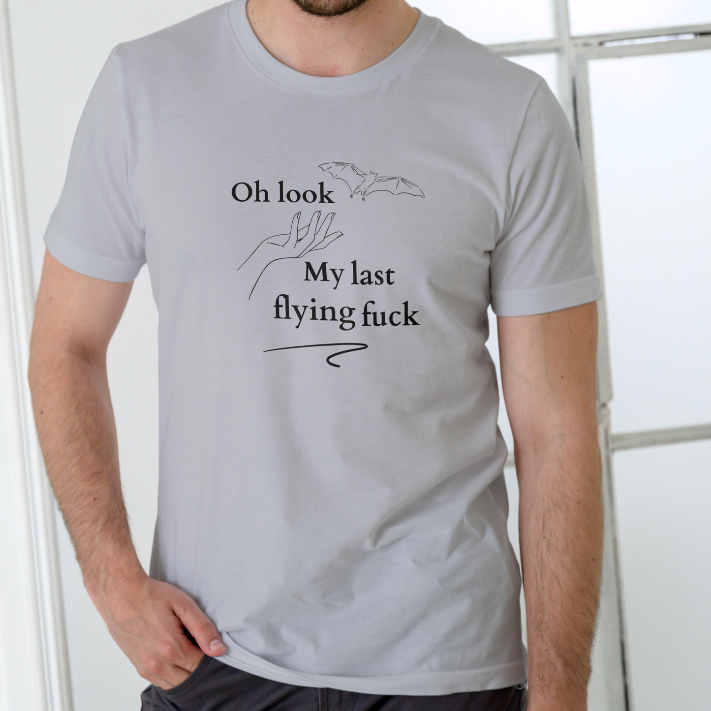 OH LOOK MY LAST FLYING FUCK T Shirt, Unisex Cotton