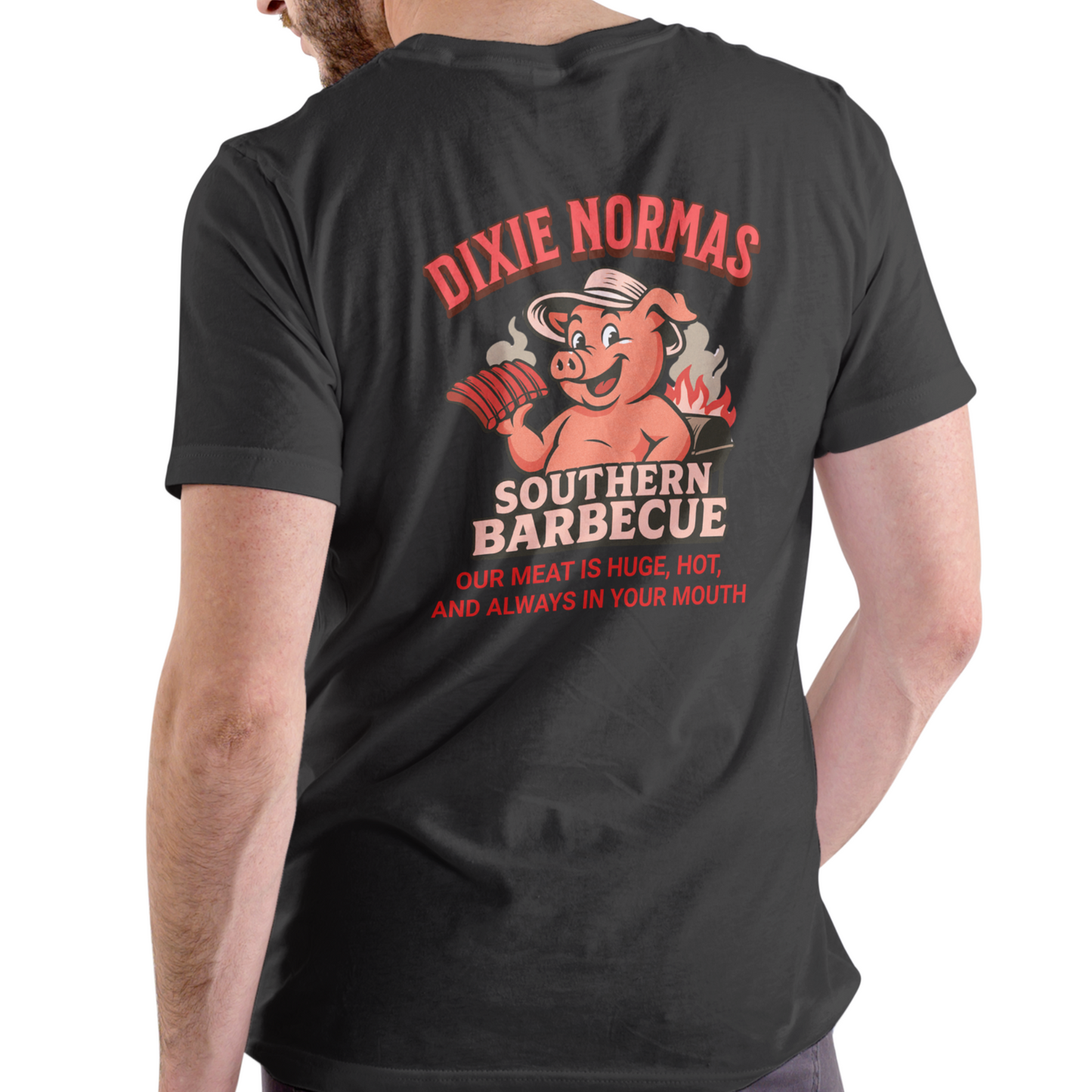 DIXIE NORMAS SOUTHERN BARBECUE T Shirt, Unisex, Cotton