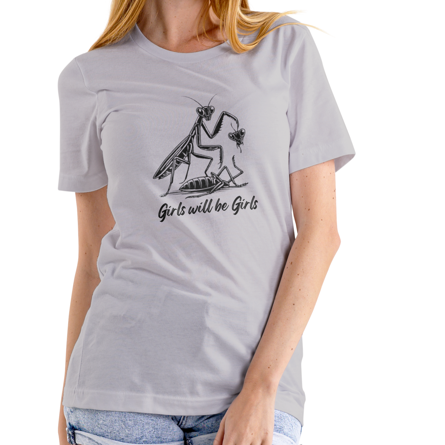 GIRLS WILL BE GIRLS – Funny T-Shirt (Unisex Cotton)
